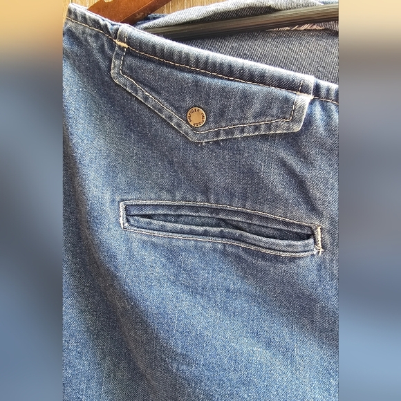 90s Original Tommy Hilfiger Dark Blue Jeans Calling All Millenials! - Picture 3 of 7